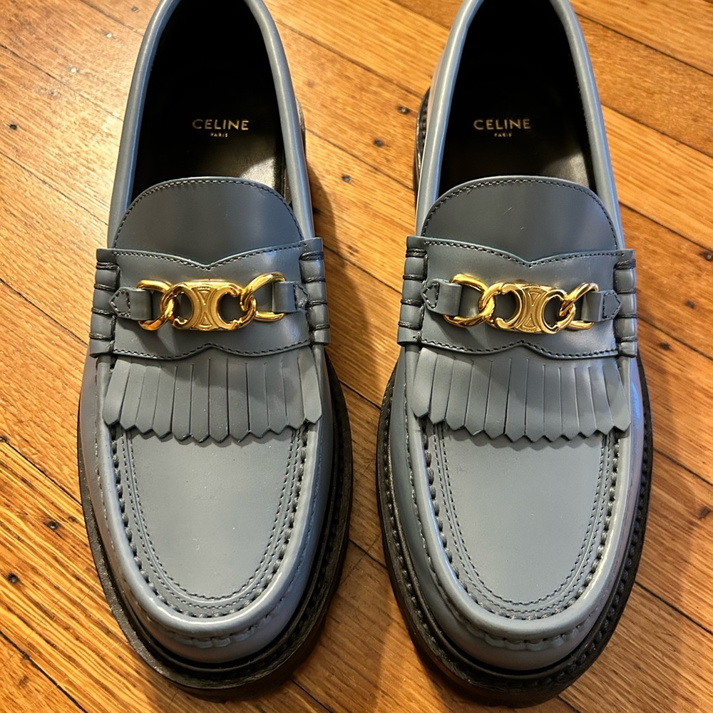 Celine Triomphe Margaret Loafer Sz 38